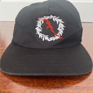 Queens Of The Stone Age The End Is Nero Unisex Black And Red Baseball Hat